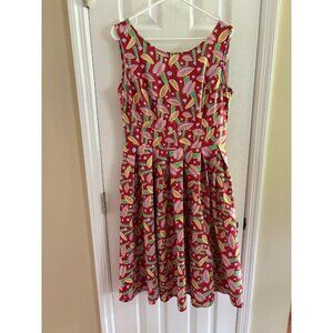 Dollz & Dames Venus Fly Trap Plant Patterned Dress Medium Ms. Frizzle